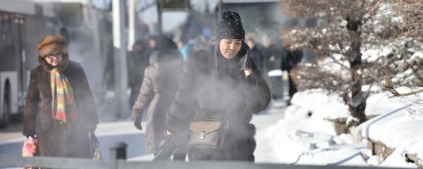 Морозная погода - Sputnik Қазақстан