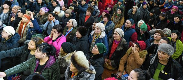 Встреча с многодетными матерями - Sputnik Қазақстан