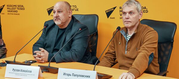 Председатель правления Союза ветеранов боевых действий и военной службы Бастион Руслан Измайлов и член совета Союза ветеранов боевых действий и военной службы Бастион Игорь Папыловский Председатель правления Союза ветеранов боевых действий и военной службы Бастион Руслан Измайлов и член совета Союза ветеранов боевых действий и военной службы Бастион Игорь Папыловский - Sputnik Казахстан