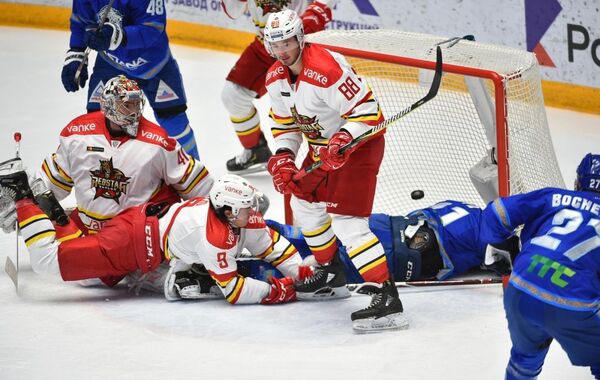 Барыс уверенно обыграл Куньлунь на домашнем льду - Sputnik Казахстан