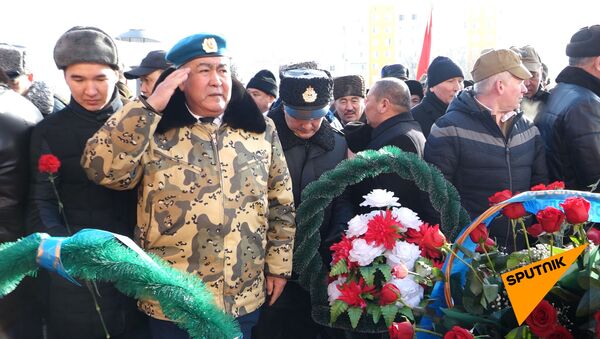 Память погибших афганцев почтили в Астане - видео - Sputnik Казахстан