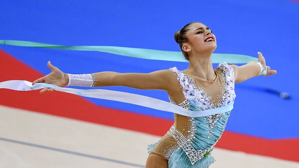 Российская гимнастка Александра Солдатова - Sputnik Казахстан