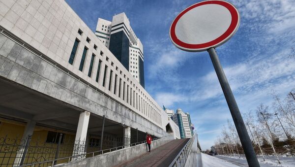 Здание правительства РК в Астане - Sputnik Казахстан