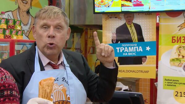 Трамп-ролл и Хиллари-ролл: в московском кафе появилось предвыборное меню - Sputnik Казахстан