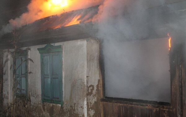 Пожар в частном доме в Усть-Каменогорске - Sputnik Казахстан