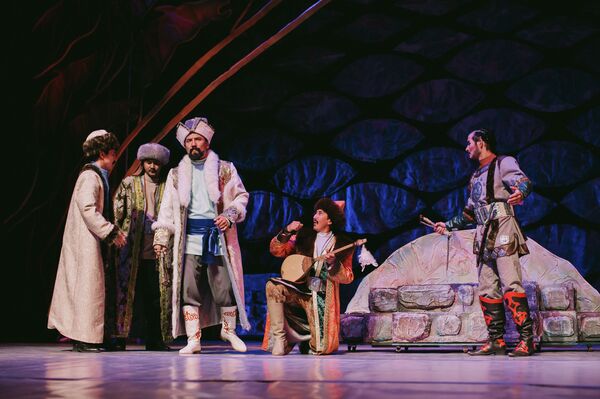 Областной казахский музыкальный драмтеатр имени Нартая Бекежанова в Кызылорде - Sputnik Казахстан