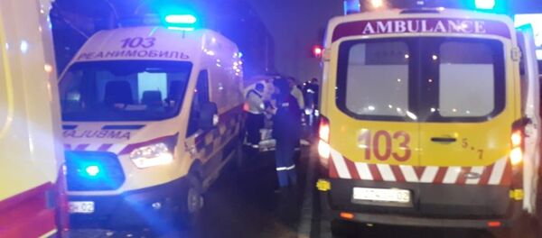 ДТП с участием скорой помощи произошло на пересечении улиц Розыбакиева - Утепова - Sputnik Казахстан