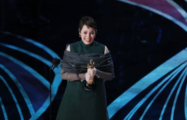 Актриса Оливия Колман с наградой за лучшую женскую роль на церемонии вручения Оскар-2019 - Sputnik Казахстан