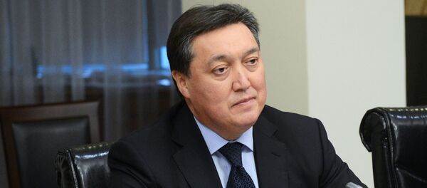 Аскар Мамин, архивное фото - Sputnik Казахстан