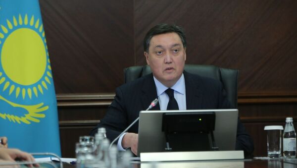 Премьер-министр РК Аскар Мамин - Sputnik Казахстан