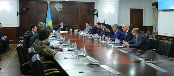 Первое заседание правительства Аскара Мамина - Sputnik Қазақстан