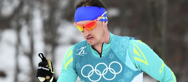 Казахстанский лыжник Алексей Полторанин - Sputnik Казахстан