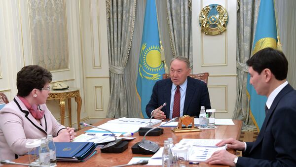 Встреча с председателем Счетного комитета по контролю за исполнением республиканского бюджета Натальей Годуновой - Sputnik Казахстан