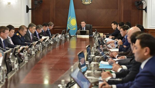 Заседание правительства - Sputnik Казахстан