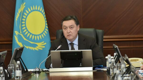 Премьер-министр Аскар Мамин - Sputnik Казахстан