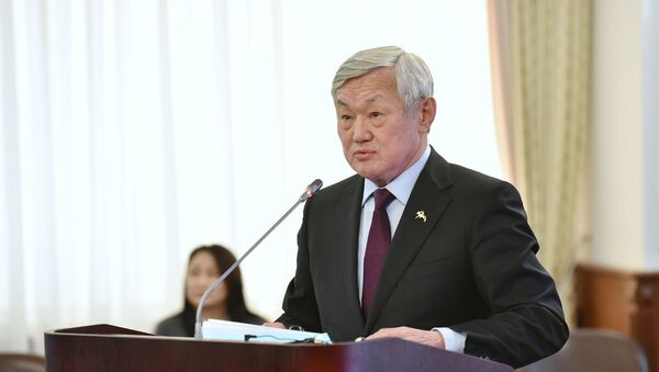 Министр труда и соцзащиты населения Бердибек Сапарбаев - Sputnik Казахстан