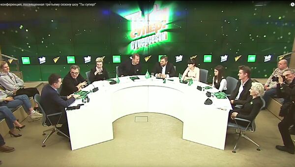 Пресс-конференция, посвященная третьему сезону шоу Ты супер! - Sputnik Казахстан