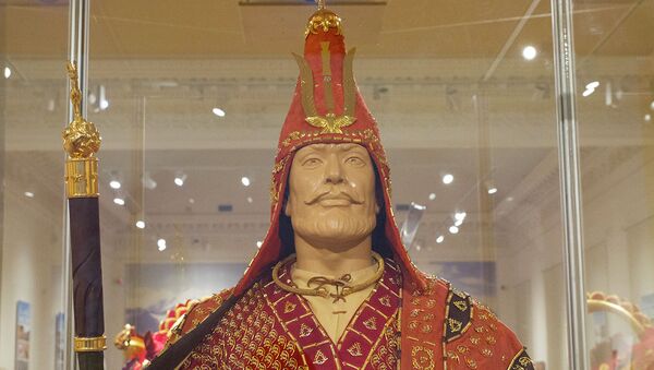 В Музее современной истории России открылась казахстанская выставка Золото Великой степи - Sputnik Казахстан