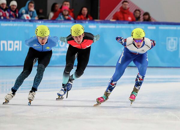 Еще две медали завоевали казахстанские конькобежцы на Универсиаде-2019 - Sputnik Казахстан