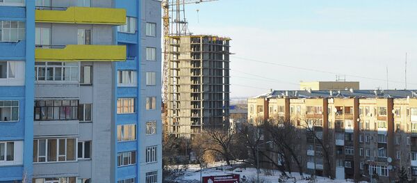 Недостроенная многоэтажка в Петропавловске, рядом с которой было найдено тело студентки Недостроенная многоэтажка в Петропавловске, рядом с которой было найдено тело студентки - Sputnik Казахстан