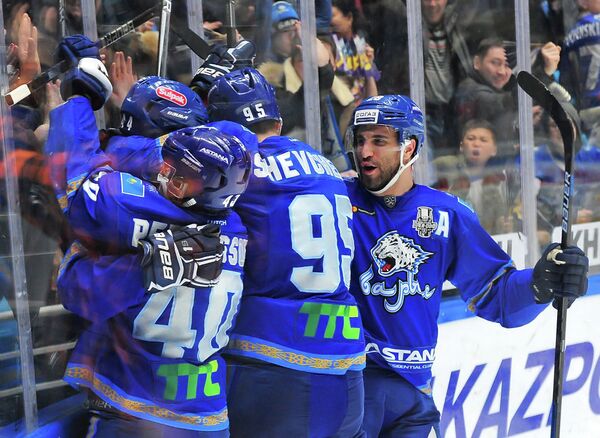 Барыс во второй раз в истории пробился в полуфинал Восточной конференции Барыс во второй раз в истории пробился в полуфинал Восточной конференции - Sputnik Казахстан