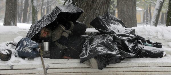 Бездомный, архивное фото - Sputnik Казахстан