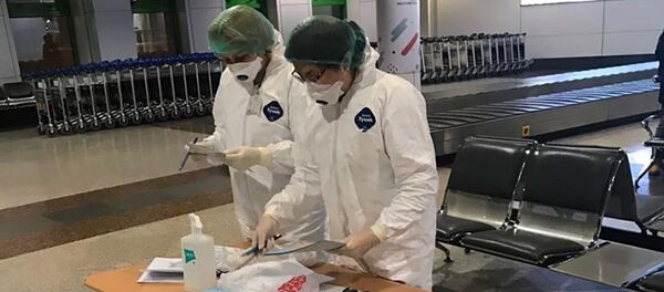 Гражданина Украины с подозрением на холеру сняли с рейса в аэропорту Астаны - Sputnik Казахстан