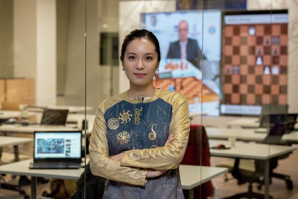Казахстанская шахматистка Динара Садуакасова - Sputnik Казахстан