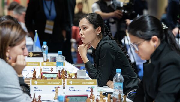 Казахстанки в седьмом туре чемпионата мира по шахматам в Астане уступили сборной Грузии  - Sputnik Казахстан