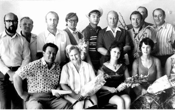 Труппа Карагандинского театра музыкальной комедии, архивное фото - Sputnik Казахстан