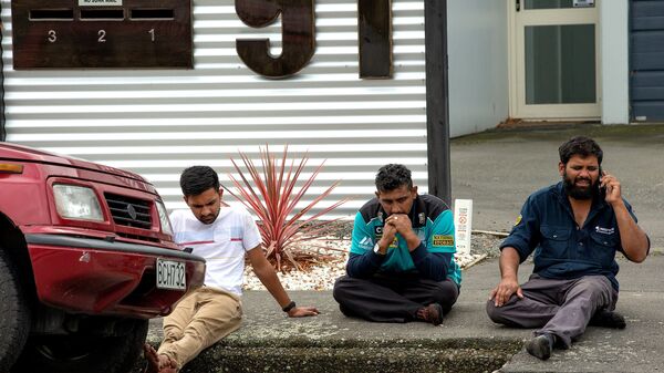 Свидетели стрельбы в мечети Ан-Нур в Крайстчерче, Новая Зеландия - Sputnik Казахстан