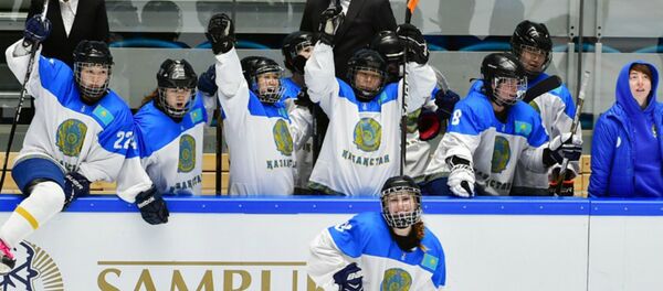 Женская сборная РК по хоккею. Архивное фото - Sputnik Казахстан