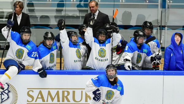 Женская сборная РК по хоккею. Архивное фото - Sputnik Казахстан