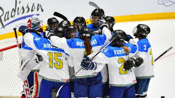 Женская сборная РК по хоккею - Sputnik Казахстан