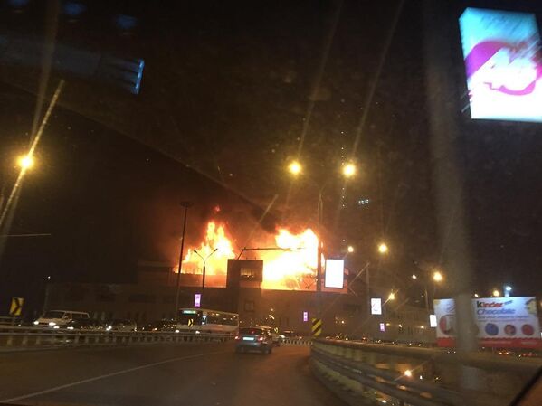 Пожар в Almaty Towers - Sputnik Казахстан