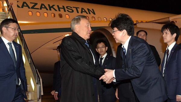 Нурсултан Назарбаев прибыл в Японию - Sputnik Казахстан