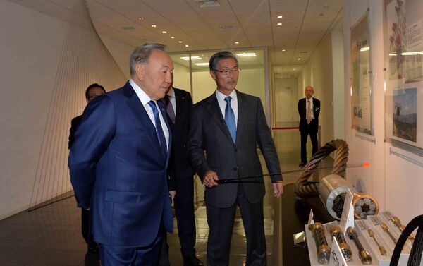 Президент Казахстана посетил компанию Tokyo Rope - Sputnik Казахстан