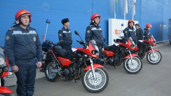 Пожарные мотоциклы - Sputnik Казахстан