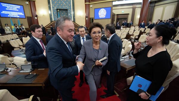 Дарига Назарбаева после назначения на должность спикера сената - Sputnik Казахстан
