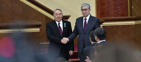 Нұрсұлтан Назарбаев пен Қасым-Жомарт Тоқаев - Sputnik Қазақстан