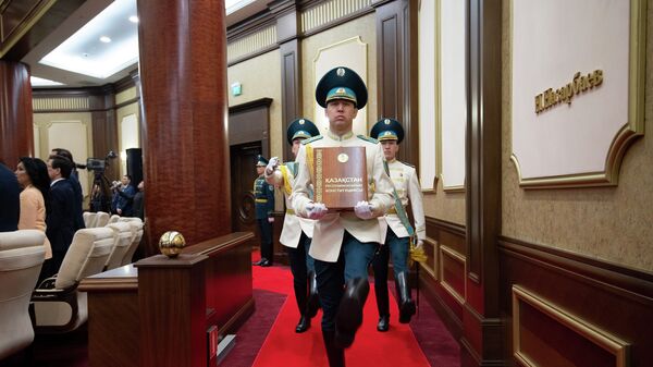 Церемония принесения присяги президентом Республики Казахстан  - Sputnik Казахстан