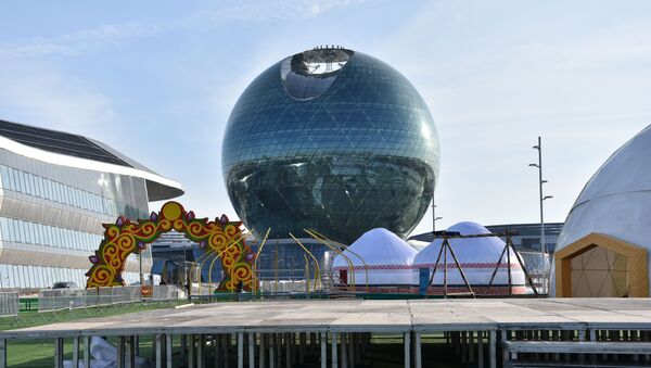 Оформление столицы к Наурызу - Sputnik Казахстан