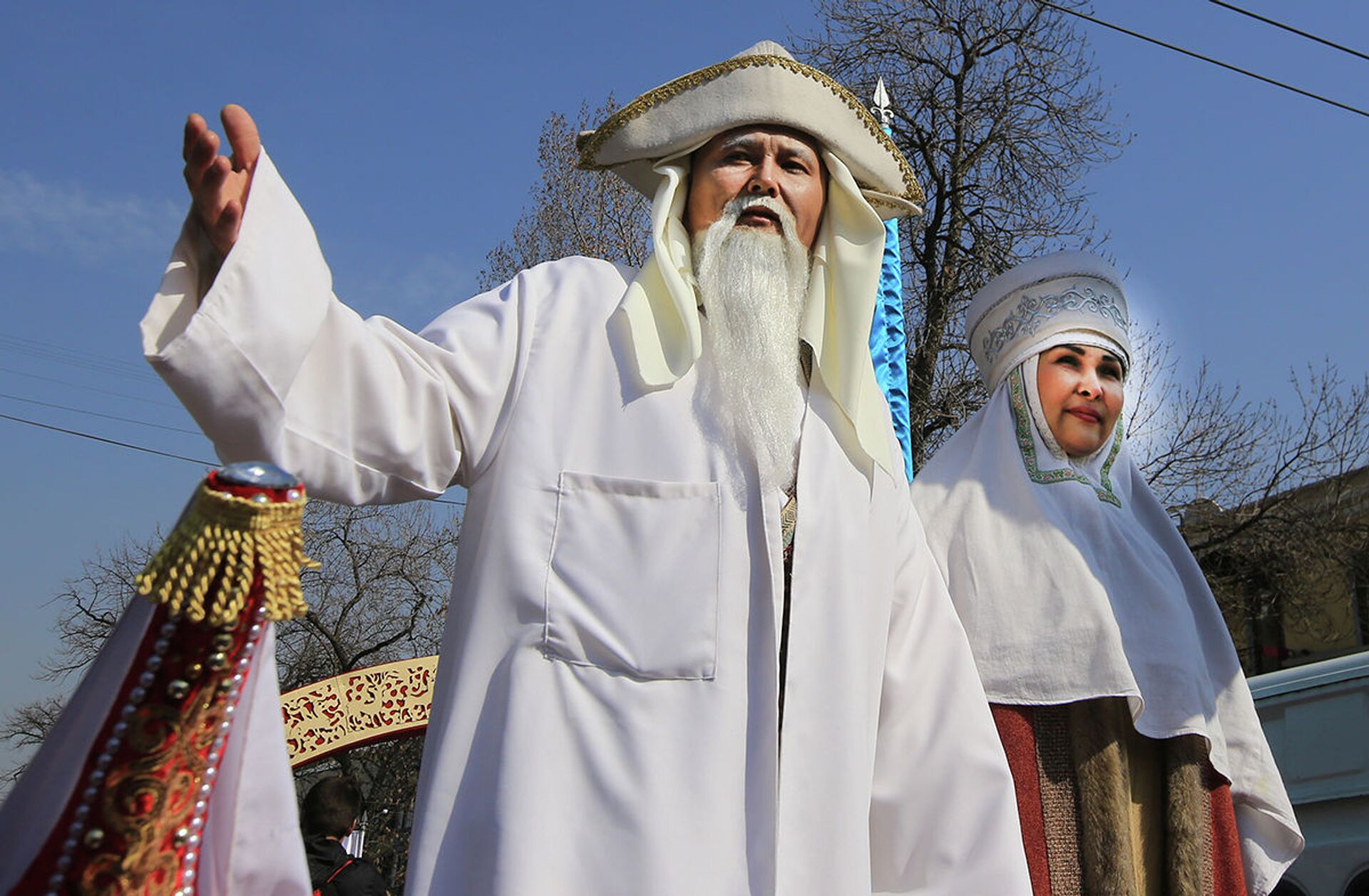  Праздничное шествие в честь праздника Наурыз - Sputnik Казахстан, 1920, 21.03.2023