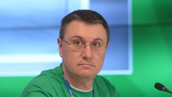 Руководитель редакции Р-Спорт МИА Россия сегодня Василий Конов - Sputnik Казахстан