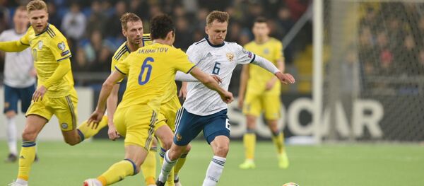 Второй тайм матча Казахстан - Россия Второй тайм матча Казахстан - Россия - Sputnik Казахстан