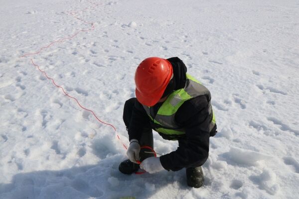 Паводок 2019: спасатели откачивают талые воды на севере Казахстана - Sputnik Казахстан