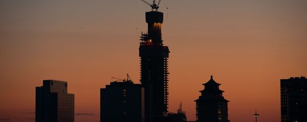 Здание Абу-Даби в Нур-Султане Здание Абу-Даби в Нур-Султане - Sputnik Казахстан