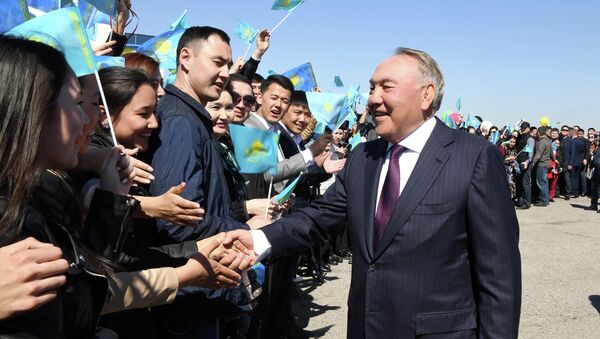 Первый президент Казахстана – Елбасы Нурсултан Назарбаев, архивное фото - Sputnik Казахстан