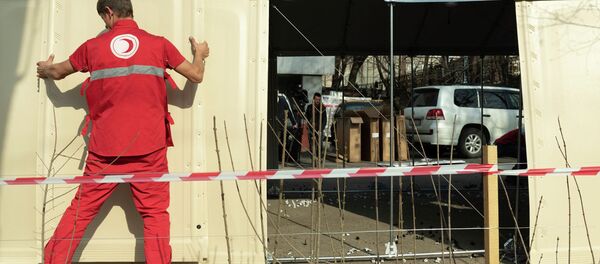 Почти полсотни современных сборных домов передало Красному Полумесяцу Казахстана управление Верховного комиссара по делам беженцев ООН Почти полсотни современных сборных домов передало Красному Полумесяцу Казахстана управление Верховного комиссара по делам беженцев ООН - Sputnik Казахстан