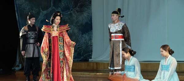 Государственный Республиканский корейский театр музыкальной комедии в Алматы. Репетиции Государственный Республиканский корейский театр музыкальной комедии в Алматы. Репетиции - Sputnik Казахстан